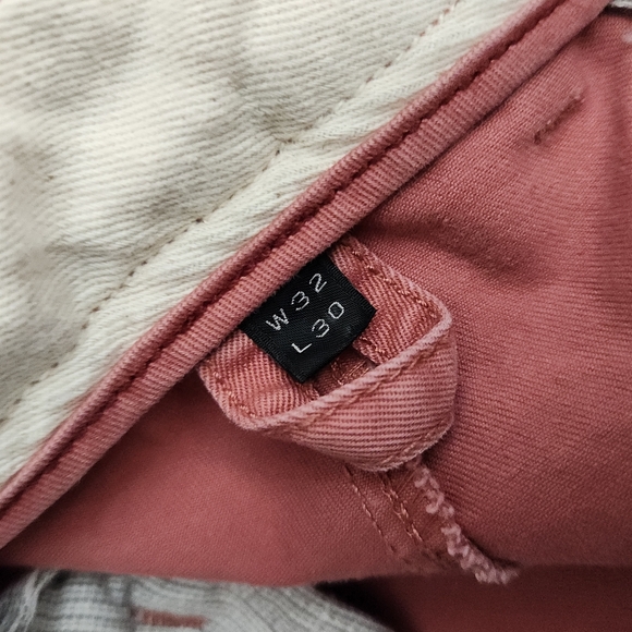 J Crew Urban Slim Broken In Light Pink Size 32/30 - Picture 2 of 6
